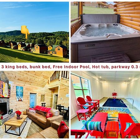 New! Indoor Pool/Ps 5/Hot Tub/Parkway Villa Pigeon Forge Kültér fotó