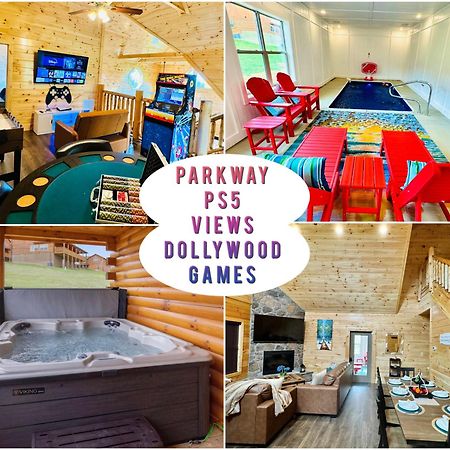 New! Indoor Pool/Ps 5/Hot Tub/Parkway Villa Pigeon Forge Kültér fotó