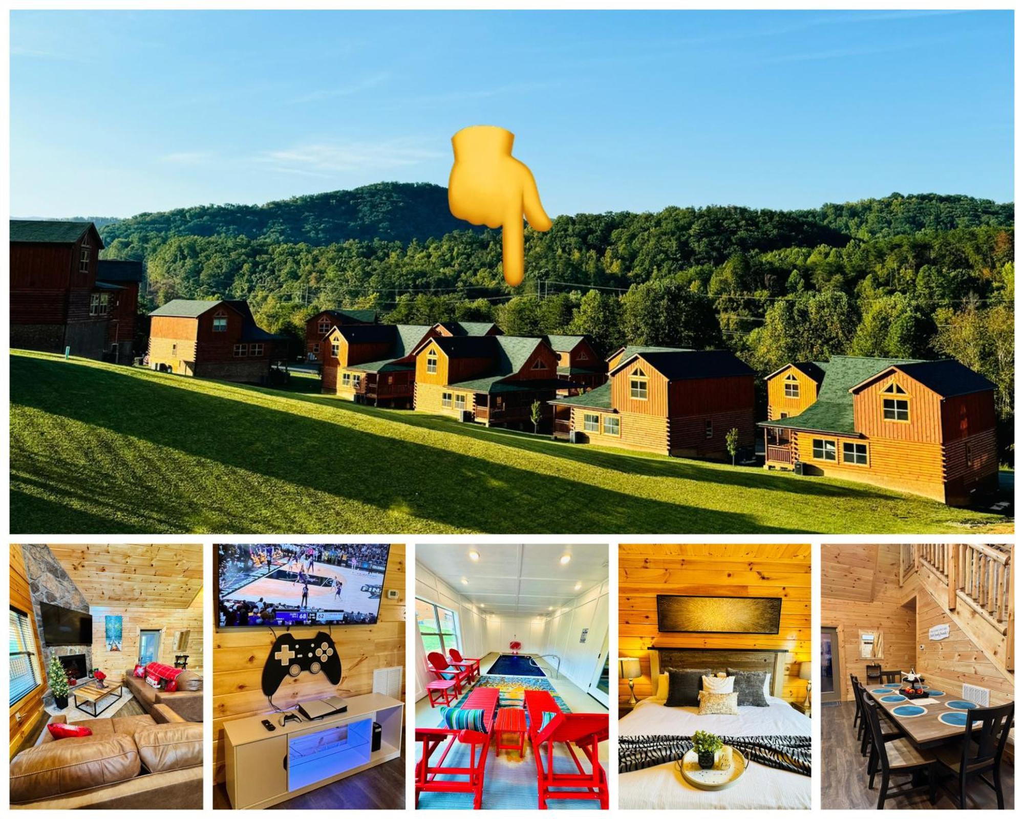 New! Indoor Pool/Ps 5/Hot Tub/Parkway Villa Pigeon Forge Kültér fotó